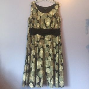 NOWT Perceptions Black and White Floral Dress